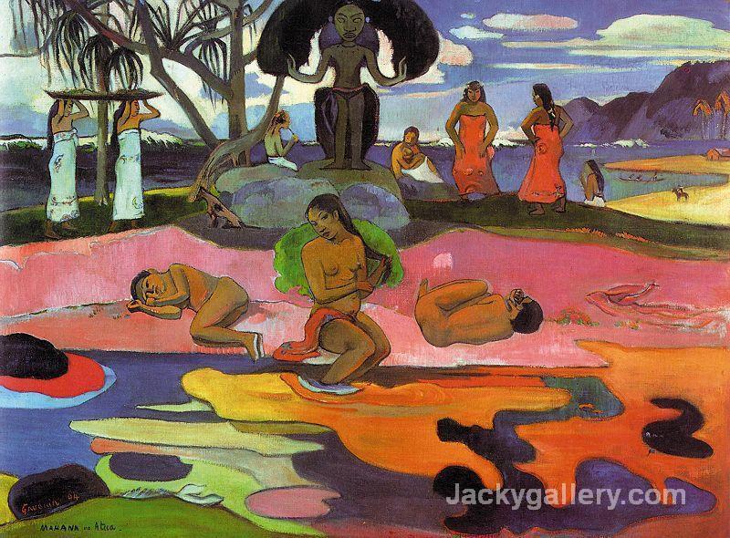 Day of the Gods by Paul Gauguin paintings reproduction